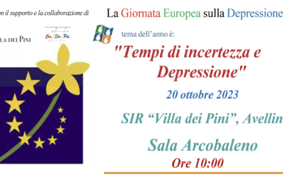La XX Giornata Europea sulla Depressione della EDA Italia Onlus a Villa dei Pini